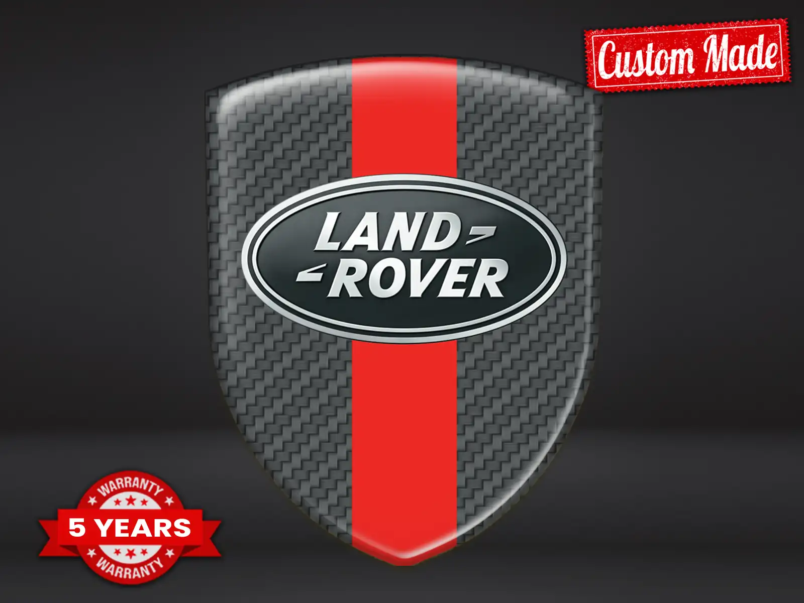Land Rover Stickers Pare-Brise Perso Max Robuste Look Pro